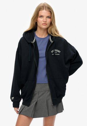 ATHLETIC ESSENTIALS - Sweatjacke - eclipse navy off white