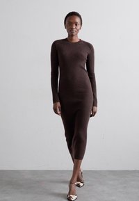 Iro LIETTE - Robe pull - dark brown