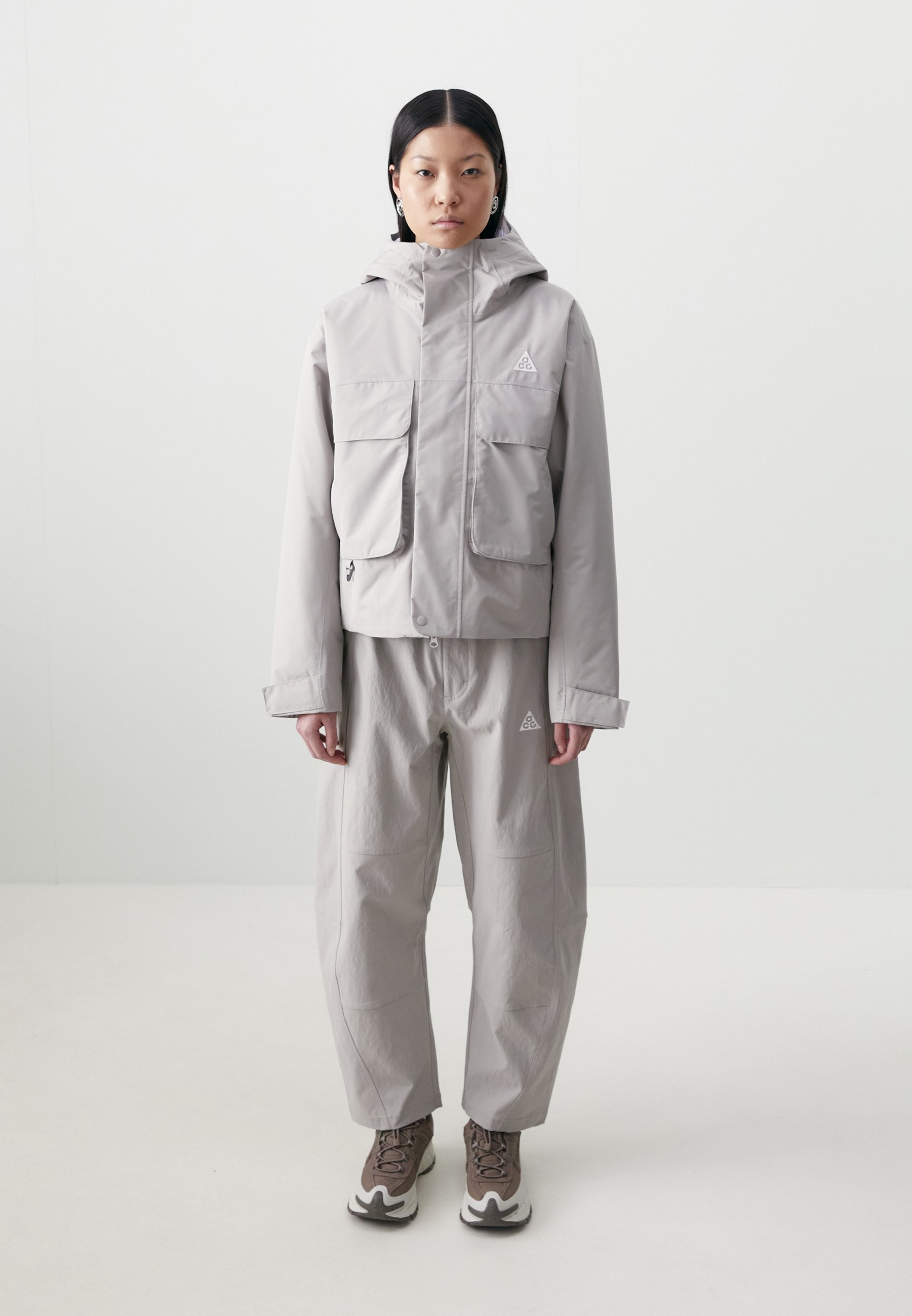 Nike ACG Light jacket - college grey/football grey/black - Zalando