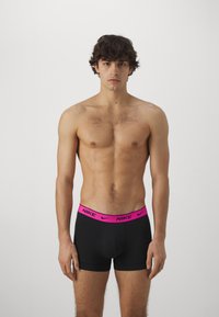 Nike Underwear TRUNK 3 PACK - Boxer brief - black/pink