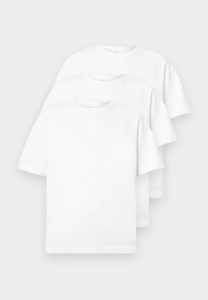 BOXY 3 PACK - T-Shirt basic - white