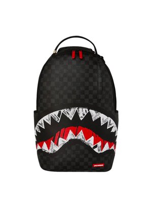SCRIBBLE SHARK - Zaino - black