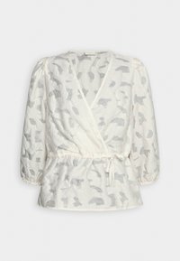 KARINA WRAP BLOUSE - Blusa - sand dollar