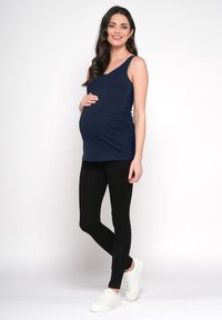 Cool Mama MATERNITY NURSING 2 IN 1 BASIC - Top - dark blue