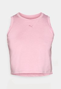 Unselected, poised pink heather