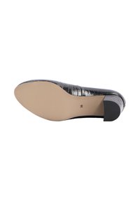 usha Pumps - schwarz krokodil