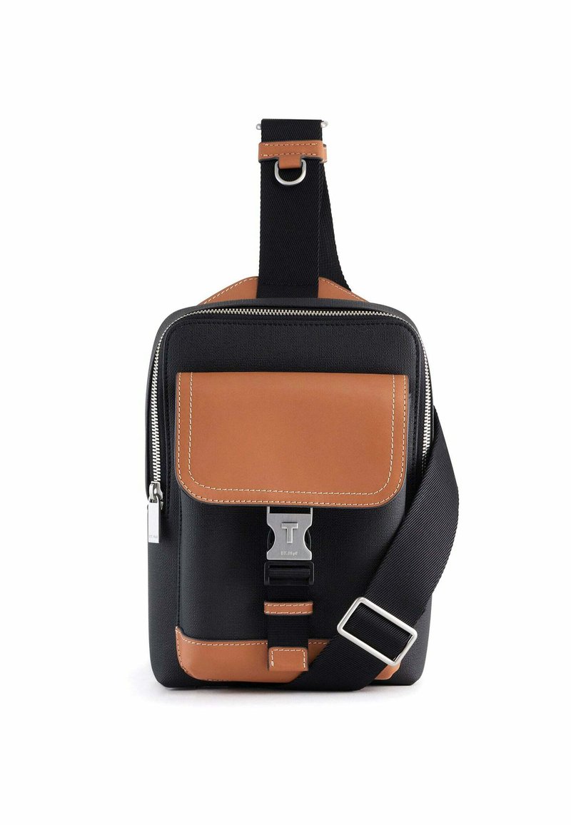 Le Tanneur MAURICE - Borsa a tracolla - noir tan