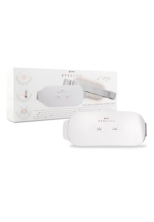 WIEDERAUFLADBARES BEHEIZTES KÖRPERMASSAGEGERÄT MIT VIBRATIONEN - Accessoires soin du corps - white