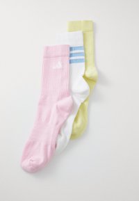 LOGO PACK 3PP - Sportssokker - white/clear pink/powder yellow