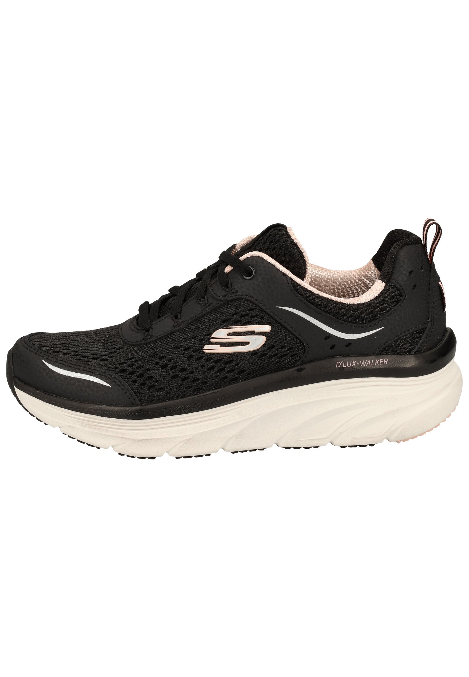 Skechers Sport WALKER - Sneakers - black/sort - Zalando.dk