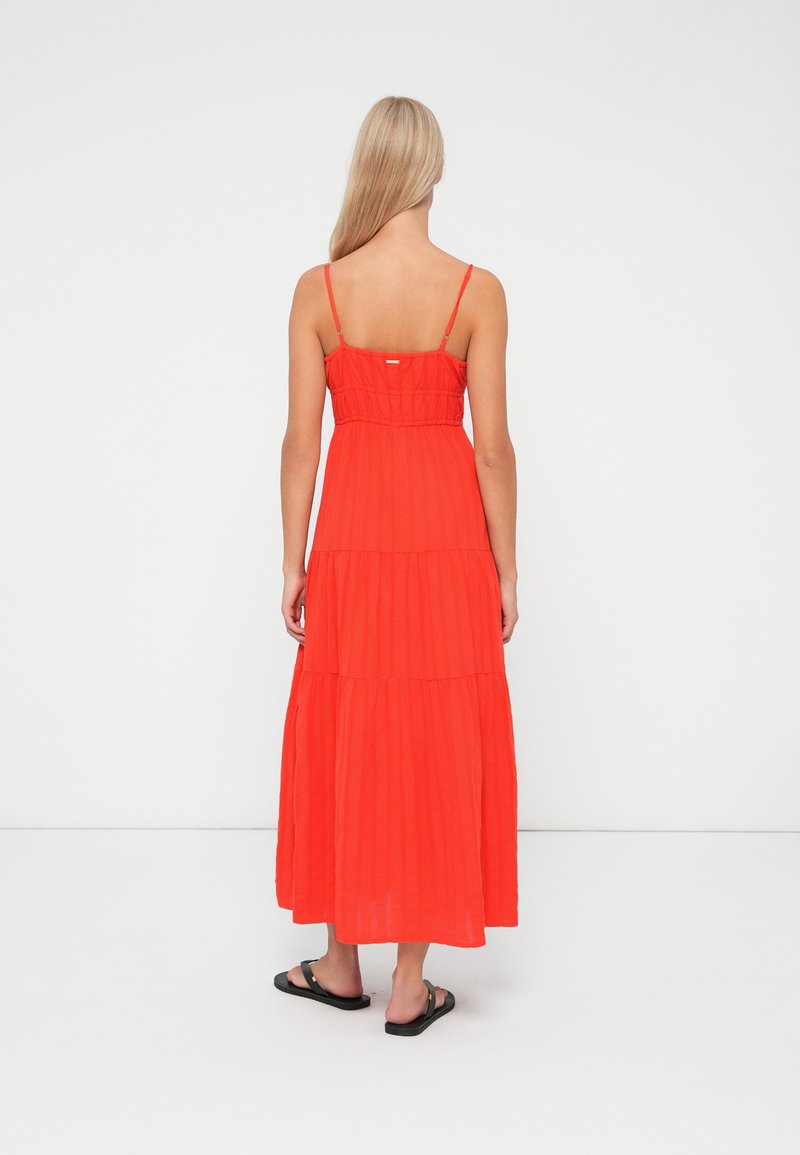 billabong red maxi dress Red Aloha Maxi Dress XS