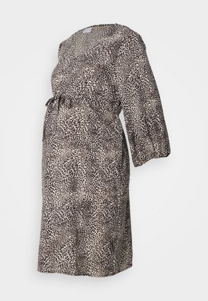 MAMALICIOUS MLCHERRY 3 4 WO ABK - Päevakleit - black aopgrey leopard