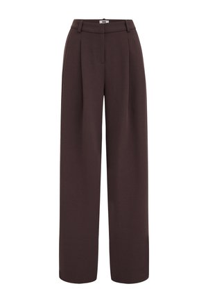 WE Fashion, WE STUDIO - Pantalon classique - dark brown