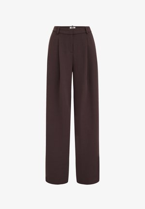WE Fashion, WE STUDIO - Pantalon classique - dark brown