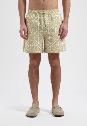 FLOWER SLUB - Shorts - sand