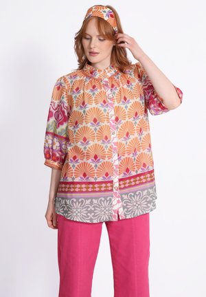 Jean Marc Philippe EN VOILE DE MOTIF BASE - Button-down blouse - multicolore