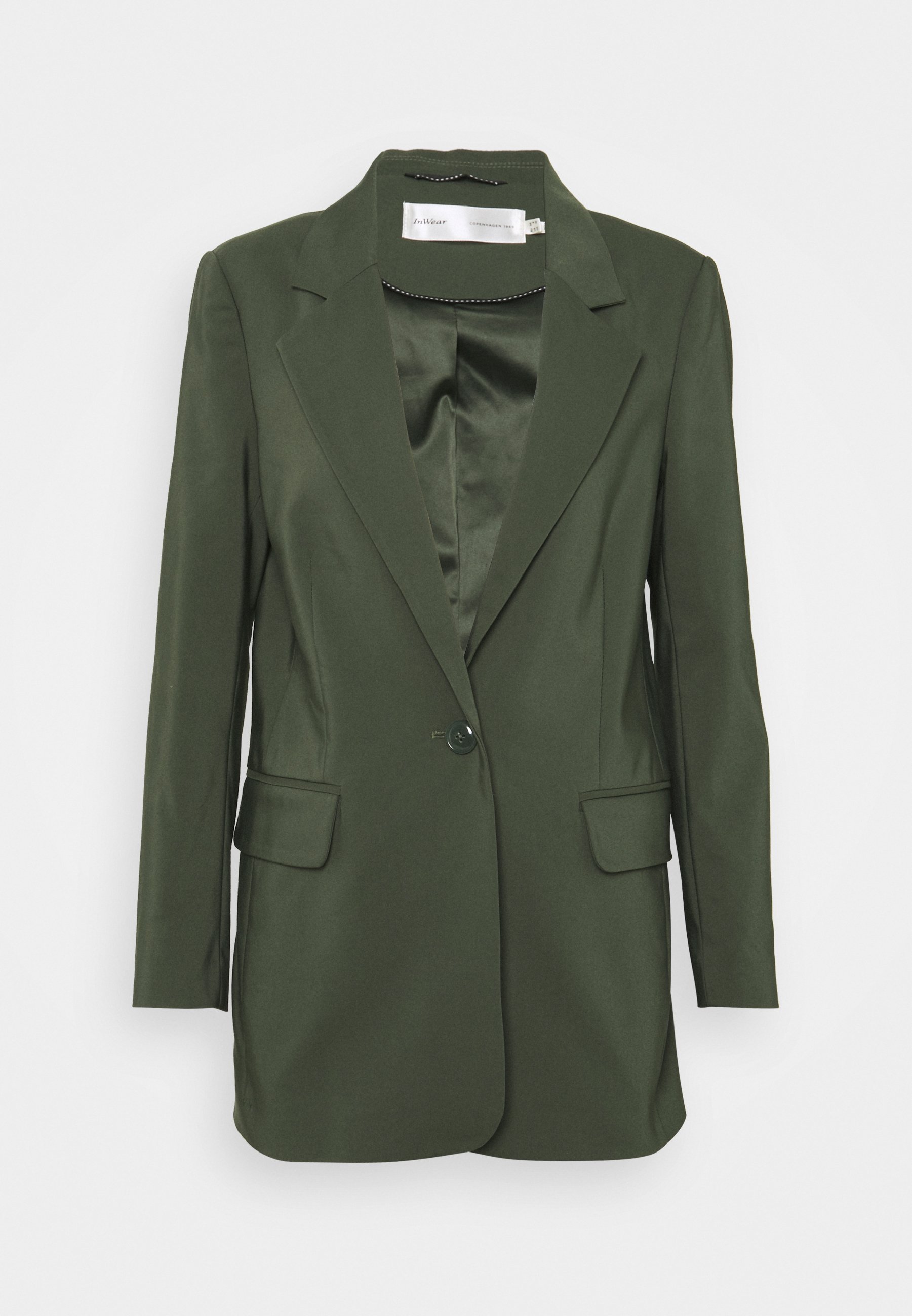 Blazer Chic DRYKORN Style Armée - Taille 5, Couleur Kaki, Occasion Très Bon État
