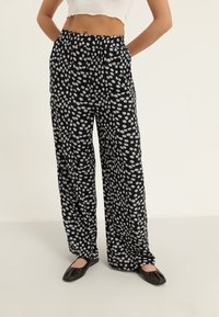 Even&Odd - Broek -  black/white Miniatuurafbeelding 1