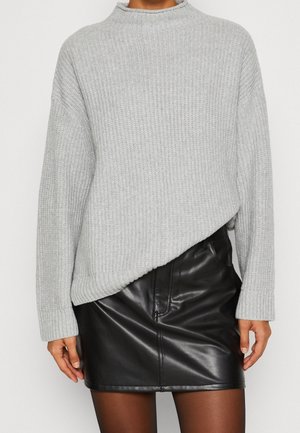 Strickpullover - light grey