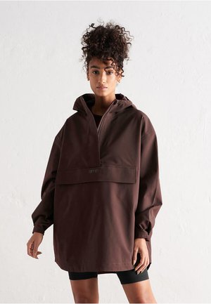 OVERSIZED ANORAK - Regenjacke / wasserabweisende Jacke - brown