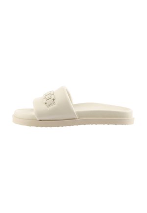 Slip-on sandaler - creme