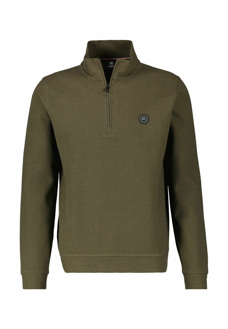 Lerros Sweater olijfgroen Lerros Sweater olijfgroen