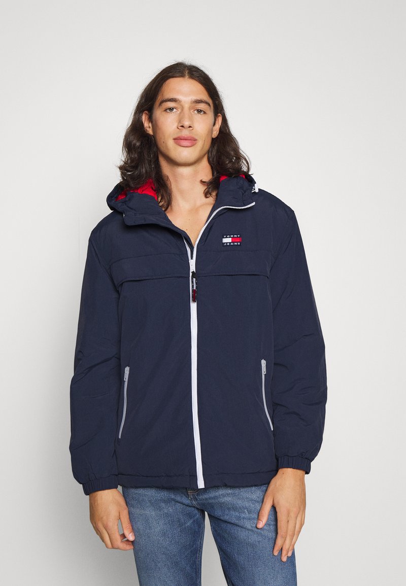 Tommy Jeans PADDED SOLID CHICAGO Light jacket twilight navy/dark blue Zalando.co.uk