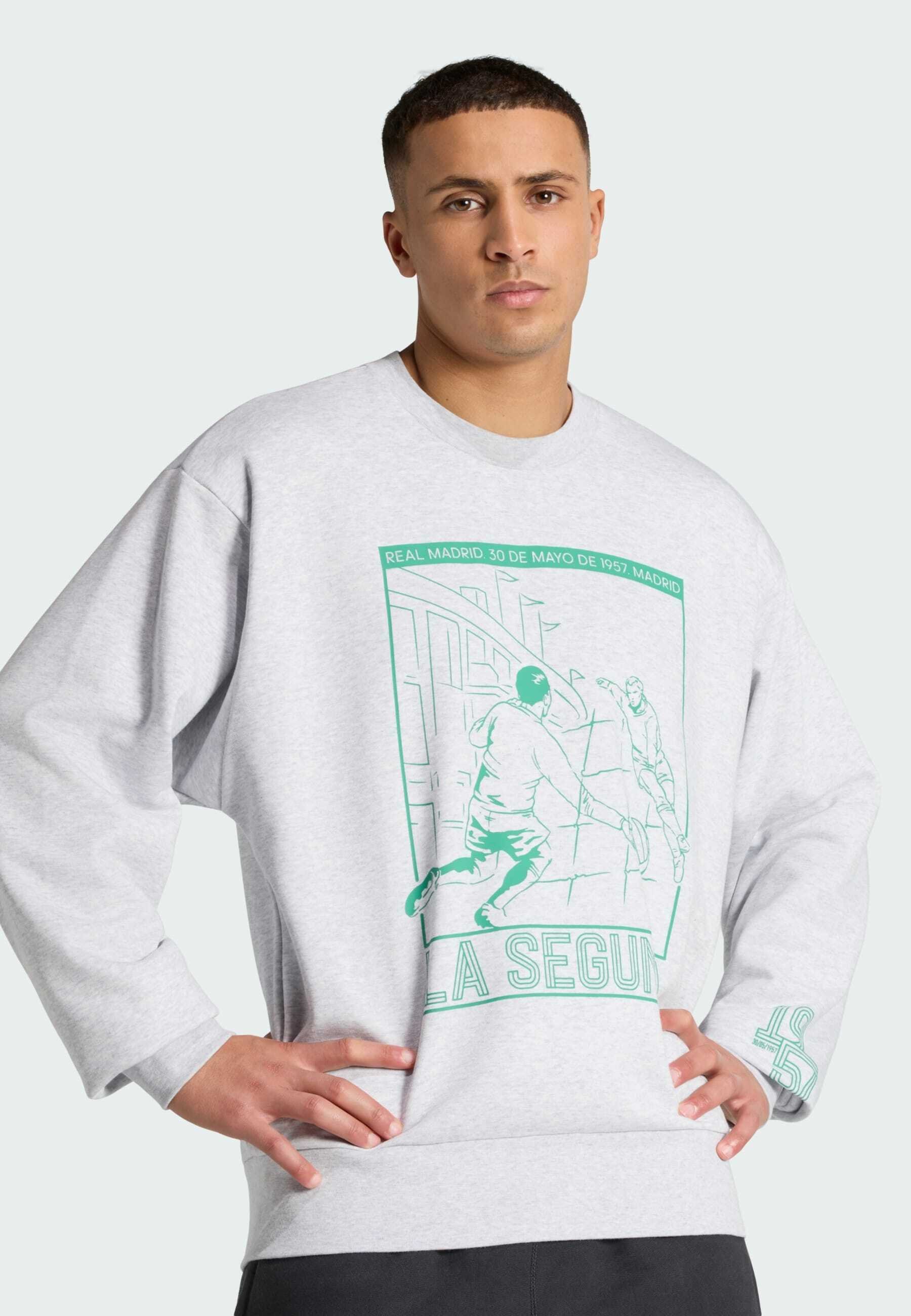 Adidas Felpa Real Madrid Grigia Mens Adidas Urban Purist Hoodie 25