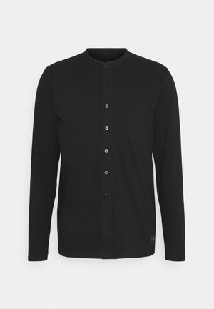 REACT GRANDAD SOLID - Overhemd - black