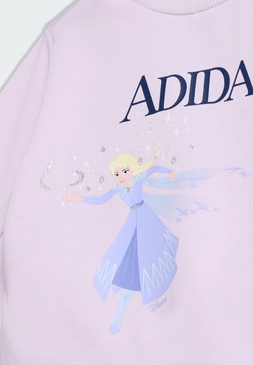 adidas DISNEY FROZEN JOGGER SET - Tracksuit - ice lavender/dark blue — foto 3