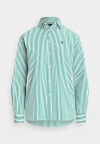 Unselected, white/bay green