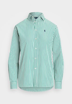 Polo Ralph Lauren RELAXED FIT STRIPED COTTON SHIRT - Chemisier - white/bay green