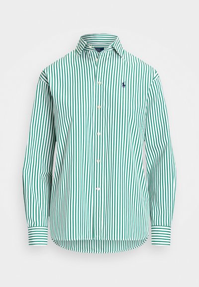 Polo Ralph Lauren RELAXED FIT STRIPED COTTON SHIRT - Košilová halenka  - white/bay green