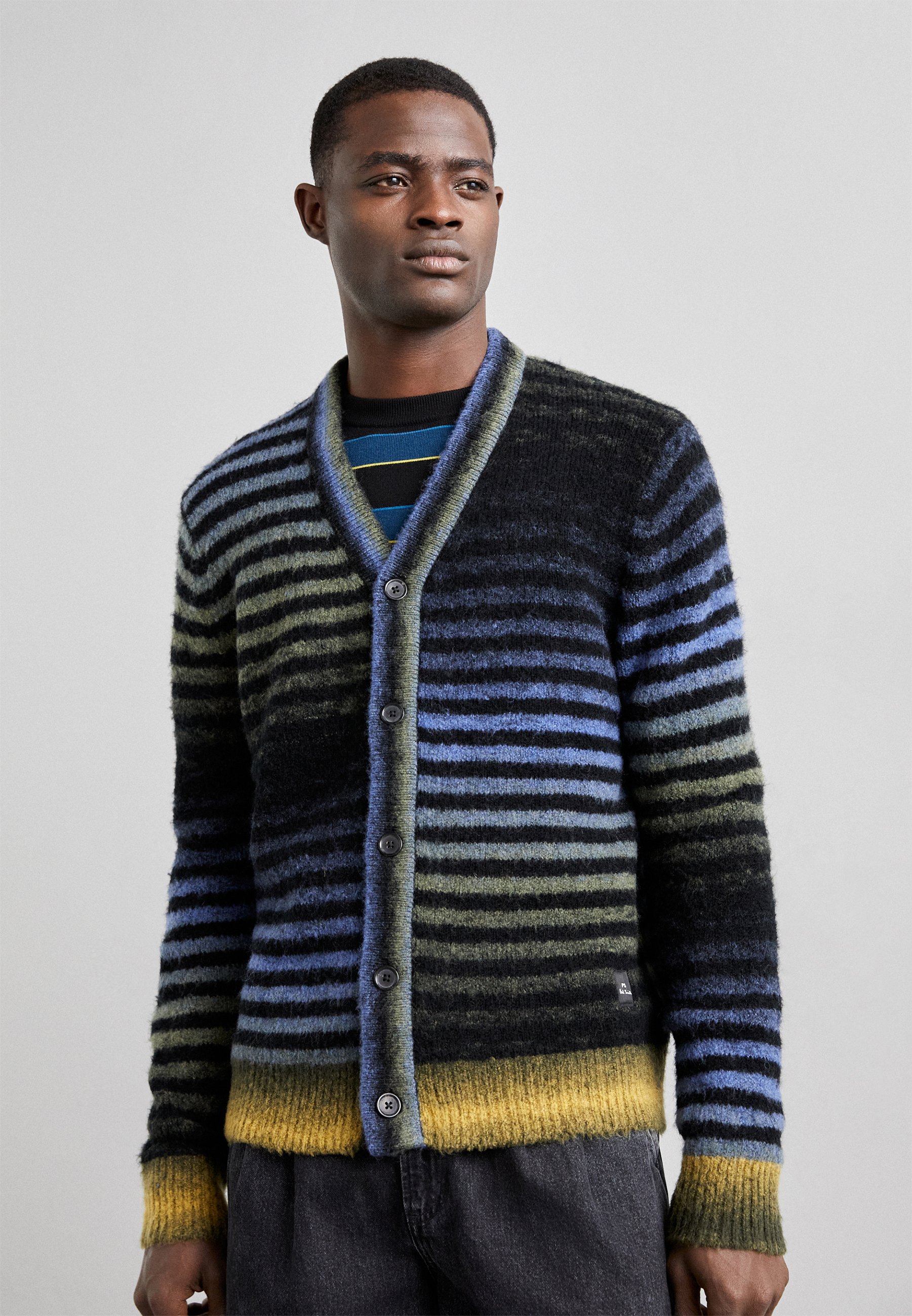 PS Paul Smith MENS CARDIGAN BUTTON THRU - Cardigan - blues/blue 