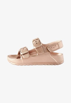 DOUBLE BUCKLE STRAP - Scarpe primi passi - rose gold