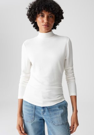 SLIM FIT  - Langarmshirt - milk