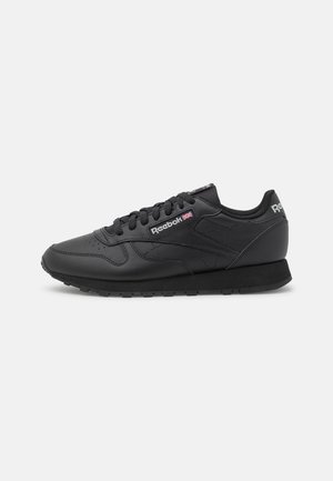 CLASSIC LEATHER UNISEX - Sneakers basse - black