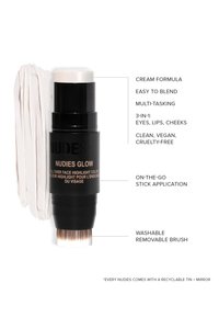 NUDESTIX NUDIES ALL OVER FACE GLOW - Colorete - ice ice baby