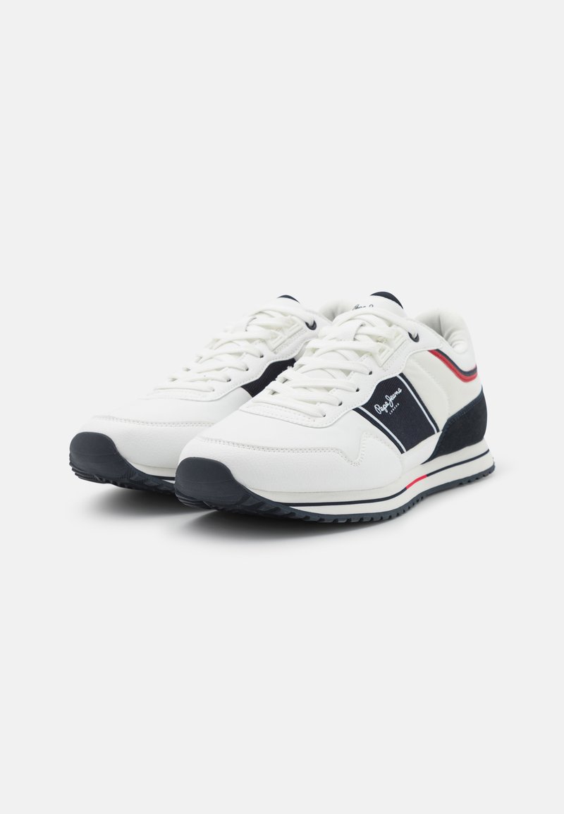 Herren Sneaker low | Pepe Jeans TOUR CLUB BASIC Sneaker low white/weiß - WG14381 Herren Sneaker low | Pepe Jeans TOUR CLUB BASIC Sneaker low white/weiß - WG14381