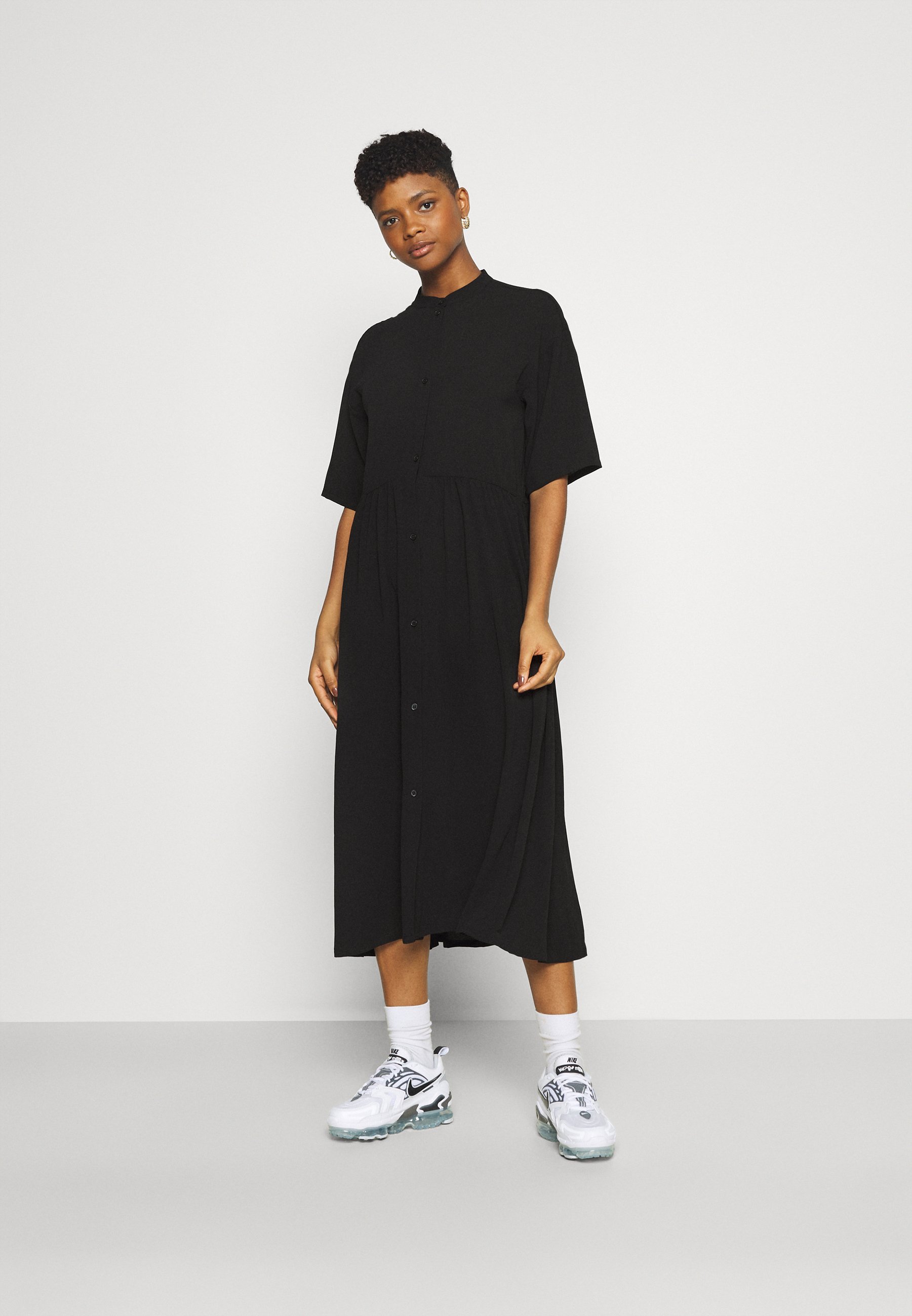 Monki maxi shirt dress Clearance