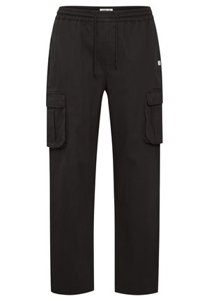 Solid SDGINT STRAIGHT FIT - Cargo trousers - true black