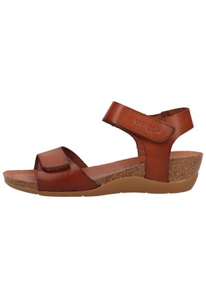 Wedge sandals - braun