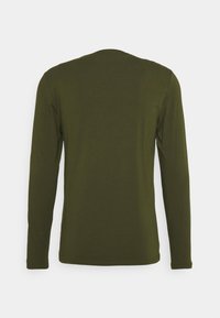 Tommy Hilfiger STRETCH SLIM FIT - Camisola de manga comprida - olivewood