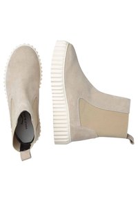 Voile Blanche BETH - Boots à talons - beige