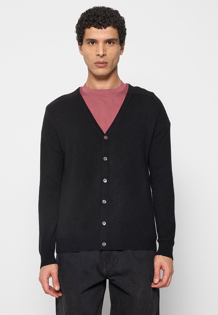 Authentic Cashmere Vest zwart