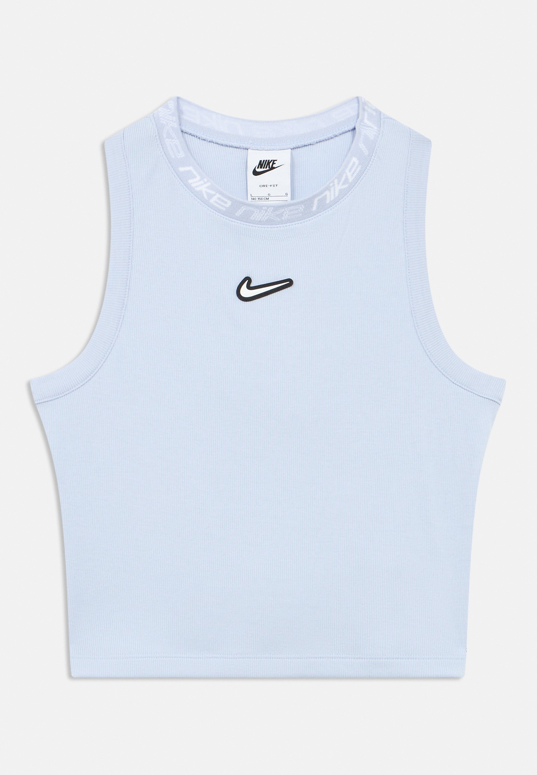 light blue nike tank top