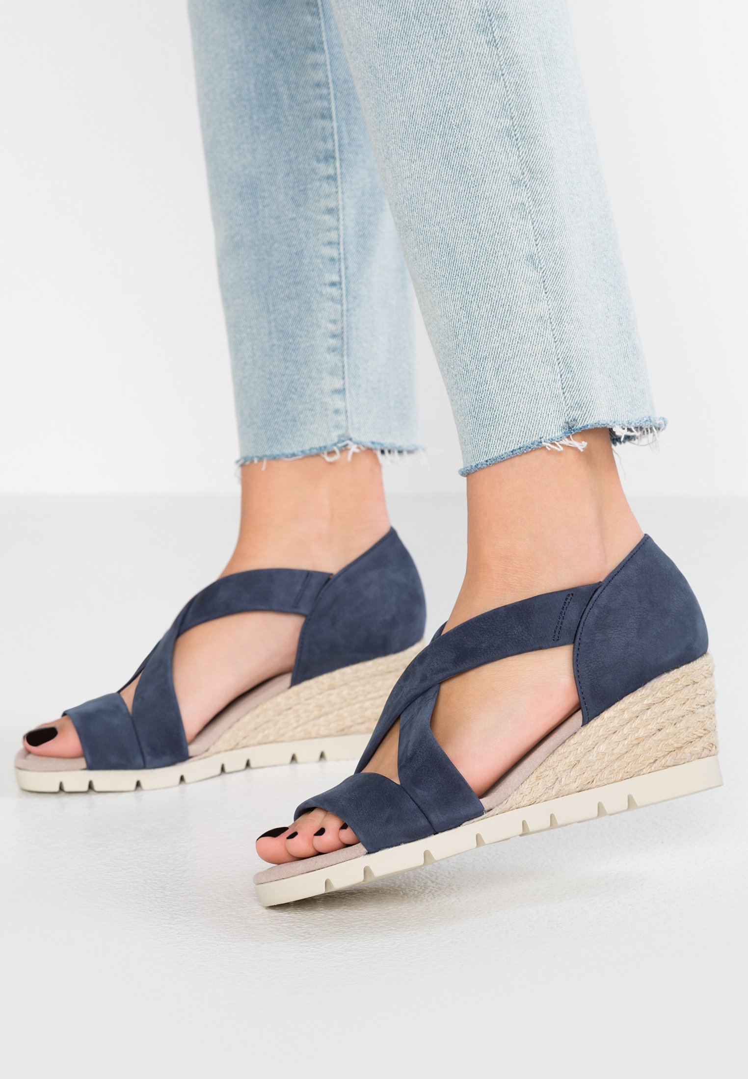 gabor navy sandals uk