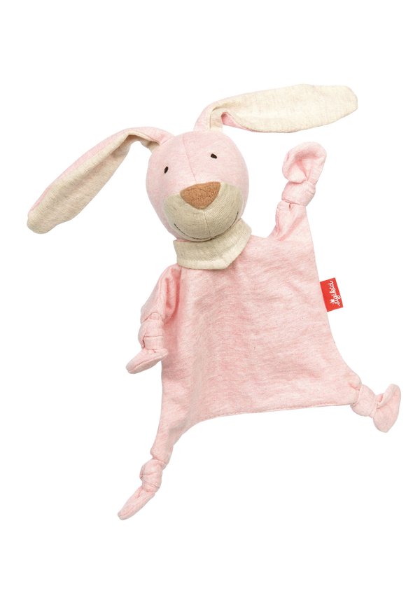 MINI-SCHNUFFELTUCH HASE – Kuscheltier – rosa
