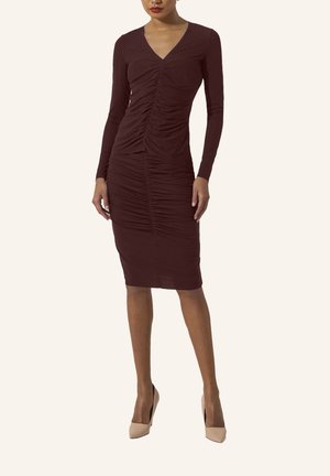 PURE - Bluse - mahagony