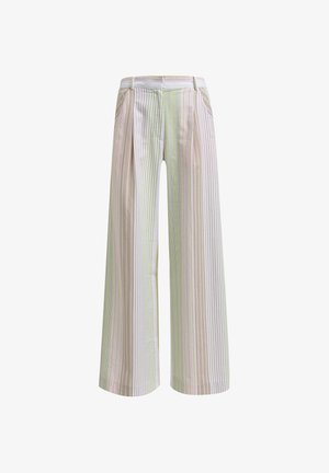 Smith&Soul, SMITH&SOUL HOSE WIDE LEG MIT MULTICOLOR-STREIFEN - Stoffhose - spring green